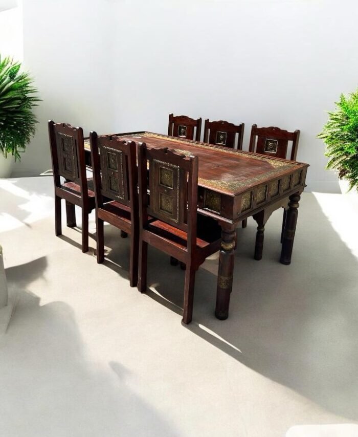 Wooden Dining Set 6+1