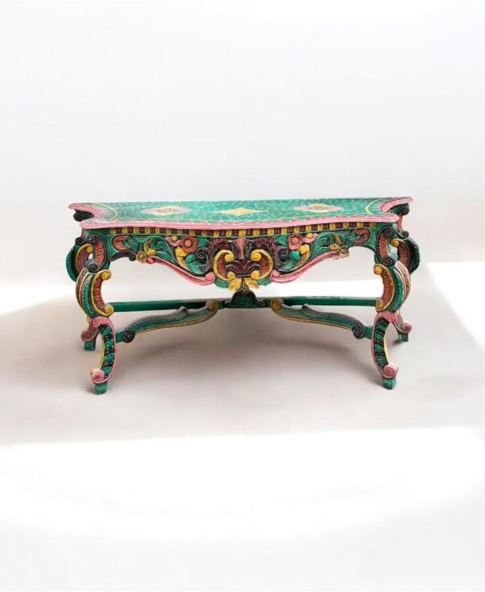 Wooden Painted Console