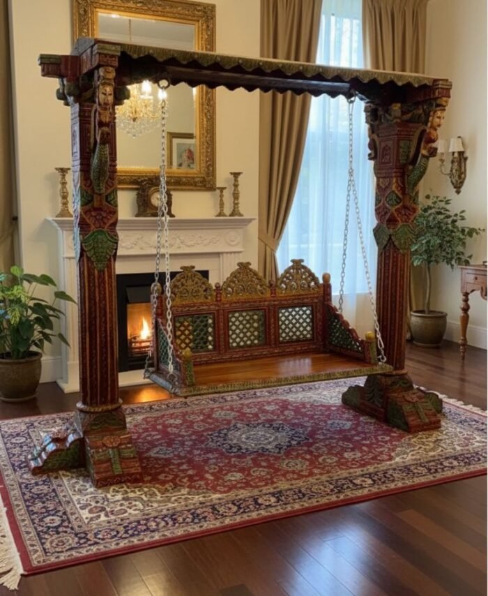 Royal Handcrafted Wooden Swing