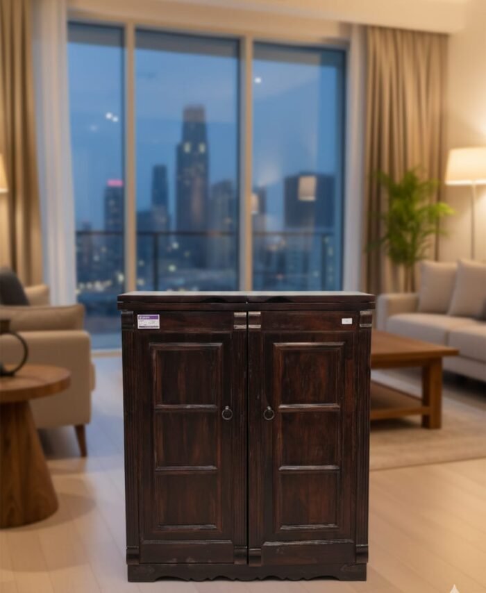 Royal Solid Wood Bar Counter / Luxury Home Bar Cabinet