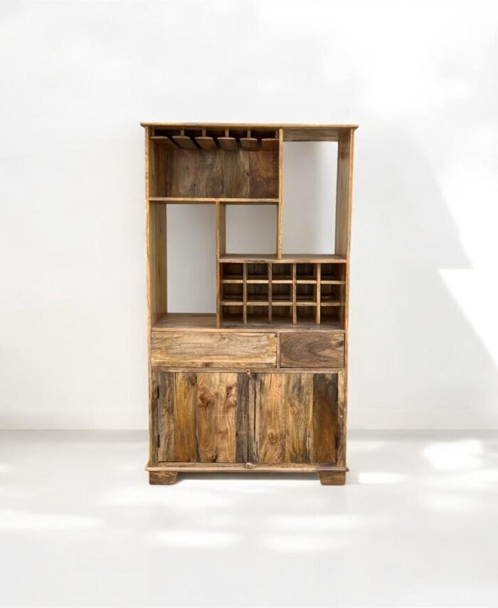 Mango Wood Open Bar Counter